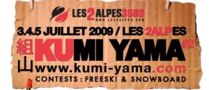Kumi Yama, un parfum d'orient sur le snowpark des 2 Alpes